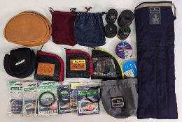 Reel Cases/Bags/Rod Bags/Spools: to include Airflow case, House of Hardy reel bag, hard rod bag