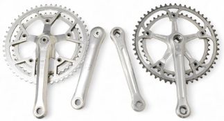 Pair of Campagnolo Crank Sets Chain Wheel complete with 52 /42 rings Allen Key fitting together with