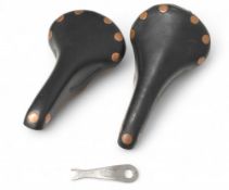Brookes Leather Saddles Professional both in appears new condition comes with Brookes spanner