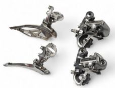Dura-Ace Bicycle Rear Derailleur and Front Gear Changer Two pairs. They have been taken off bikes so