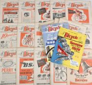 Collection of 1953 Cycling Magazines - to include complete run 