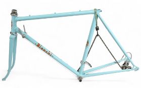 Vintage Bianchi Bicycle No Frame -Number 21 inch / 54cm full professional restoration having Light