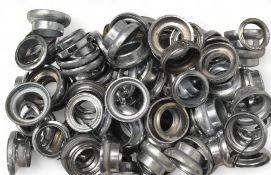 Selection Vintage of Bicycle Head Set Cups most appear to be unused (box)