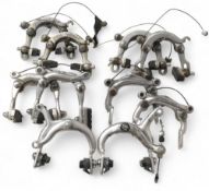 Vintage Bicycle Brake Callipers Various Models in pairs to include Universal 61, Mafac, Shimano