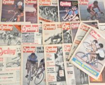 Cycling Magazine Publications small quantity of 1970s great source of information conditions (box)