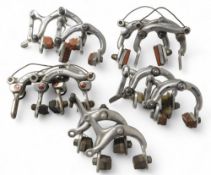Vintage Bicycle Brake Callipers Various Models in pairs to include Cowreur 66, Universal 61,