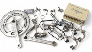 Campagnolo Equipment to include Rear Derailleurs Novo Record boxed, Front Gear Changer, Gear levers,