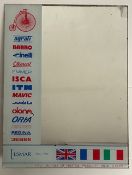 Elsmar Shop Advertising Mirror 1966-1986 celebrating 2 decades suppliers of Mavic, Cinelli, Barro 40