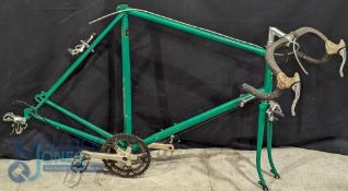 1970 Vintage Halford Olympic Bicycle Frame. 531 Frame 22ins, Shimano 105 Brakes and Gears, Sugino GT