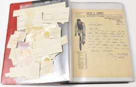 Jack E Sibbit Bicycle Transfers selection of vintage transfer for Sibbit Bicycles of Manchester