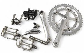 Campagnolo Equipment to include Xenon Rear Derailleur, Front Gear Changer, Veloce Chain Wheel 52/39,