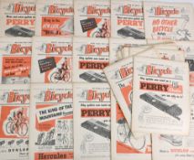 Collection of 1954 and 1955 Cycling Magazines - to include complete run 