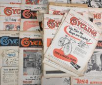 Collection of 1944 to 1947 Cycling Magazines - to include various editions - all with their original