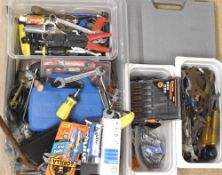 Large Quantity of Tools various items include Bicycle tools, Sockets, Spanners, Hamers, Pilers,