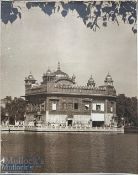 India & Punjab - Golden Temple Photograph - a usually large vintage photograph of the Sikh holy