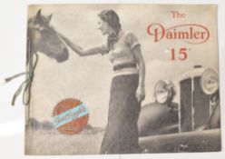 Automobiles: The Daimler 