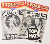 Entertainment: Top Hat - Fred Astaire and Ginger Rogers, February 10th 1936. Stoll Picture