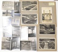 1936 Berlin Olympic Games Photographs 13 original black and white photos of the Stadium size 10 x