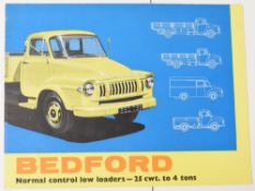 Lorries & Vans: Bedford half ton and three-quarter ton Vans 1960. An attractive 16 page