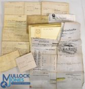 Parchment Documents to include Conveyance for 1853 Keyworth /Hands, 1860 Brown/Fountain. 1814