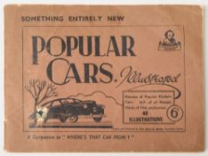 Automobiles: Popular Cars booklet circa 1949. A 48 Page publication listing and illustrating over 60
