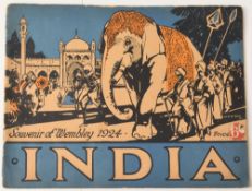 Exhibition: The British Empire Exhibition 1924. Souvenir of the Indian Pavilion and Its Exhibits.