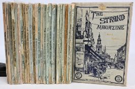1891-1893 The Strand Magazines Paperback Issues, to include A Conan Doyle stories Vol 1 No.1, 2,