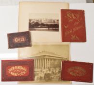 Selection of Souvenir Panorama Photograph Books featuring Mainz bis Coln, Sachs Schweiz together