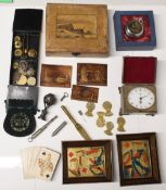 Collections of Collectables to include Jolly Money Box, Goodall Victorian playing cards, French
