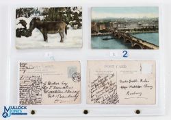 Postcard Selection c1905-1911 - Topographical featuring Waterloo Bridge, London, Shrewsbury, Rough