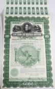 Pictorial Railway Bond: The Lake Shore and Michigan Southern Railway Co - 3½% Loan. Bearer bond