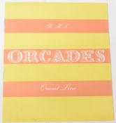 Shipping: RMS Orcades Orient Line Illustrated Booklet of the First-Class Accommodation, Launched