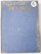 Politics - The Listener Jan-June 1935 - bound volume published by the BBC containing articles on the