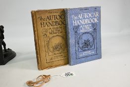 Automobiles: The Autocar Handbook 1914. A 397-page book with over 100 photographs, illustrations and