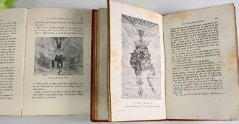 Aviation: Ballooning: Historie Mes Ascensions by Gaston Tissandier 1870s. An interesting book with 6