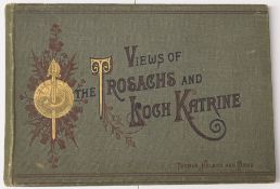 Cromo-Litho View Books: Views of The Trossachs and Loch Katrine. Published by T Nelson.1880s. Has 12