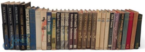 Dick Francis 1st edition books: a collection to include duplicates, most are 1st edition with a