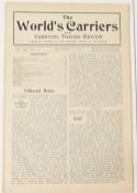 Steam Lorries: The World's Carriers and Carrying Trades Review, December 15, 1916. 