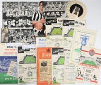 1955 Newcastle United FAC Winners at Wembley plus the cup run from the 3rd round onwards. Programmes