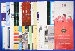 1980s to date, mostly Welsh Interest Rugby Programme Selection (c.40): Almost all with Welsh
