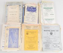 Non-League Football Programmes approx. 170 made up from 44 x 1950s, 59 x 1960s, 67 1970s, from