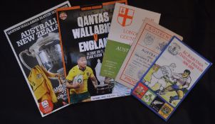 1947-2016 Australia Interest Rugby Programme etc Miscellany (5): v NZ 2012, England at Sydney