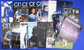 2012/2013 Manchester City almost complete league season 18/19, aways (8); FAC homes Watford,