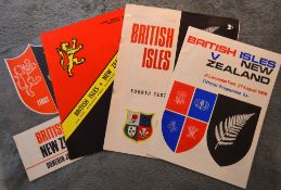 1966 British and I Lions Tests in NZ Rugby Programmes (4): All four of the hosts’ winning tests v