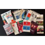 Rugby Miscellany (36): Programmes inc RWC 2015, 1950s Services, England v France Disaster Fund 1974,