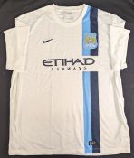 2013-2014 Manchester City Replica Nike 3rd Away Football Shirt short sleeve with Etihad sponsor size