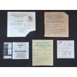 1976 in SA, Rugby Tickets v NZ All Blacks (5): Examples from the clashes with E Transvaal, Quagga/
