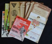 1954-92 Rugby Miscellany (10): Lovely wide mixture: Coppa Europa, final, Italy v France, huge,