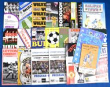 Wrexham programme selection to include aways 1961/62 Oldham Athletic, 1975/76 Anderlecht (ECWC),
