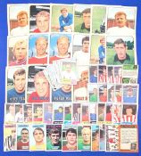 A & BC Bubble Gum Cards, parts set, with green backs set x38, orange backs x9 with check card (